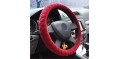  ?Super Soft Crystal Velvet Steering Wheel Covers 9 Color for Choose 38cm