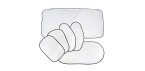 6 pcs Car Window Sun Shade Foldable Windshield Full Shield Visor Block Cover