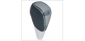Automatic Color Changeable Car Black Faux Leather Touch Activated Ultra LED Light Shift Knob--RGB