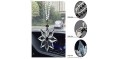 Crystal Snowflake Pendant Car