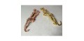 Deluxe Edition Alloy Leopard Decoration Car Accessories Upscale Creative Decorative Furnishings Lucky Jushi Supplies