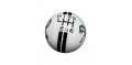 Upscale Left 6 Speed Gear Shift Lever Knob Manual Stick Shifter
