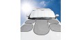 140*70 Aluminium Auto Window Tinting KitsSun Protector 6PCS