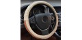 GLK30 Steering Wheel Cover for Four Seasons Beige Red Coffee and Black
