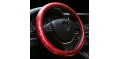 Women Steering Wheel Cover for Four Seasons Purple Yeloow White Rose Rose and Pink