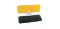 Clear Yellow No Glare Flip out Sun Visor Extender for Car Auto