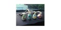  ?4pcs Polymer Clay Perfume Pendant Essential Oil Bottles Car Hanging Decorations (Random Color)