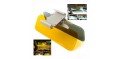 Clear Yellow No Glare Flip out Sun Visor Extender for Car Auto
