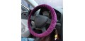  ?Super Soft Crystal Velvet Steering Wheel Covers 9 Color for Choose 38cm