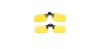  Myopic Sunglass Clip Super Light Polarized Lens Yellow Night Market