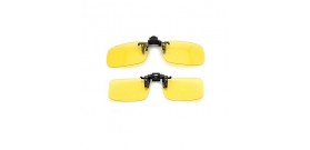  Myopic Sunglass Clip Super Light Polarized Lens Yellow Night Market