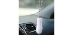 Car Pendant Black&White Mink Fox Fur Hangings