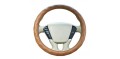 Lantern Steering Wheel Cover for Four Seasons Beige Gray and Black