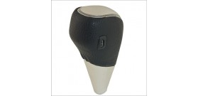Automatic Car Black Faux Leather Touch Activated Ultra LED Light Shift Knob