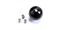 Universal White Round Ball Shaped Gear Shift Lever Knob for Manual Car Auto