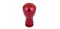 15mm Inner Hole Diameter Aluminium Alloy Cylinder Shape Car Shift Knob Cover