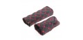 Car Auto Vehicle Handbrake Cover Gear Shift Knob Sleeve Protector Red Stitching
