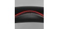 Steering Wheel Cover for Four Seasons White Red and Blue