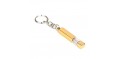 Portable Car Static Electricity Eliminator Keychain - Static Eliminating Bar, Silver