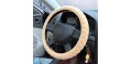  ?Super Soft Crystal Velvet Steering Wheel Covers 9 Color for Choose 38cm