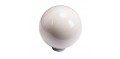 Universal White Round Ball Shaped Gear Shift Lever Knob for Manual Car Auto