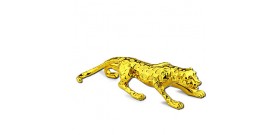 Golden Leopard Cartoon Car Decoration