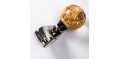 Maitreya Inlaid Steering Wheel Assist Knob Spinner Brown for Car Auto