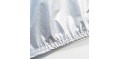 Summer Imitation Leather Aluminum Sunscreen Shade Thicker Heat Insulation Car Half Cover Sewing
