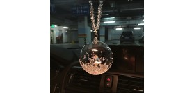 Star Crystal Ornaments ClassicCar Pendant Edition Ornament Mirror Pendant Hanging Angel Luck Ball