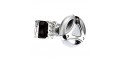 Silver Car Steering Wheel Spinner Knob Foldable Easy-Mounting