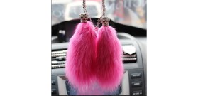 Car Pendant Crystal Pendant DAD Crown Pendant Crystal Mirror Mink Medallion Pendant Car
