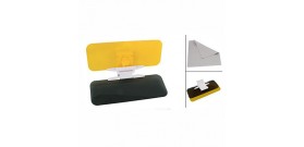 Clear Yellow No Glare Flip out Sun Visor Extender for Car Auto