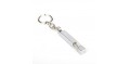 Portable Car Static Electricity Eliminator Keychain - Static Eliminating Bar, Silver