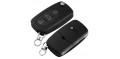 Car Auto Remote 3 Case Fob Shell Uncut Blade for A2 A3 A4 A6 TT
