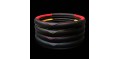  Steering Wheel Cover for Four Seasons Yellow Red Blue and Black