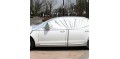 Summer Imitation Leather Aluminum Sunscreen Shade Thicker Heat Insulation Car Half Cover Sewing