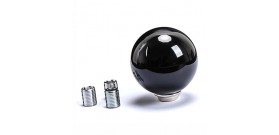 Universal White Round Ball Shaped Gear Shift Lever Knob for Manual Car Auto